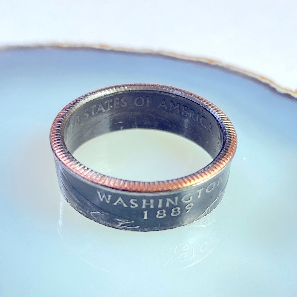 2007 Quarter Coin Ring